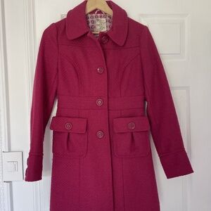 Tulle Magenta Lined Jacket